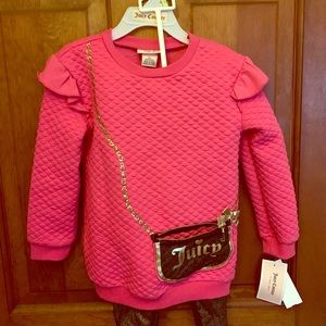 * NWT * JUICY COUTURE Kids 2 Piece Outfit
